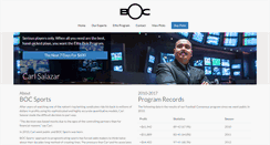 Desktop Screenshot of bocsports.com